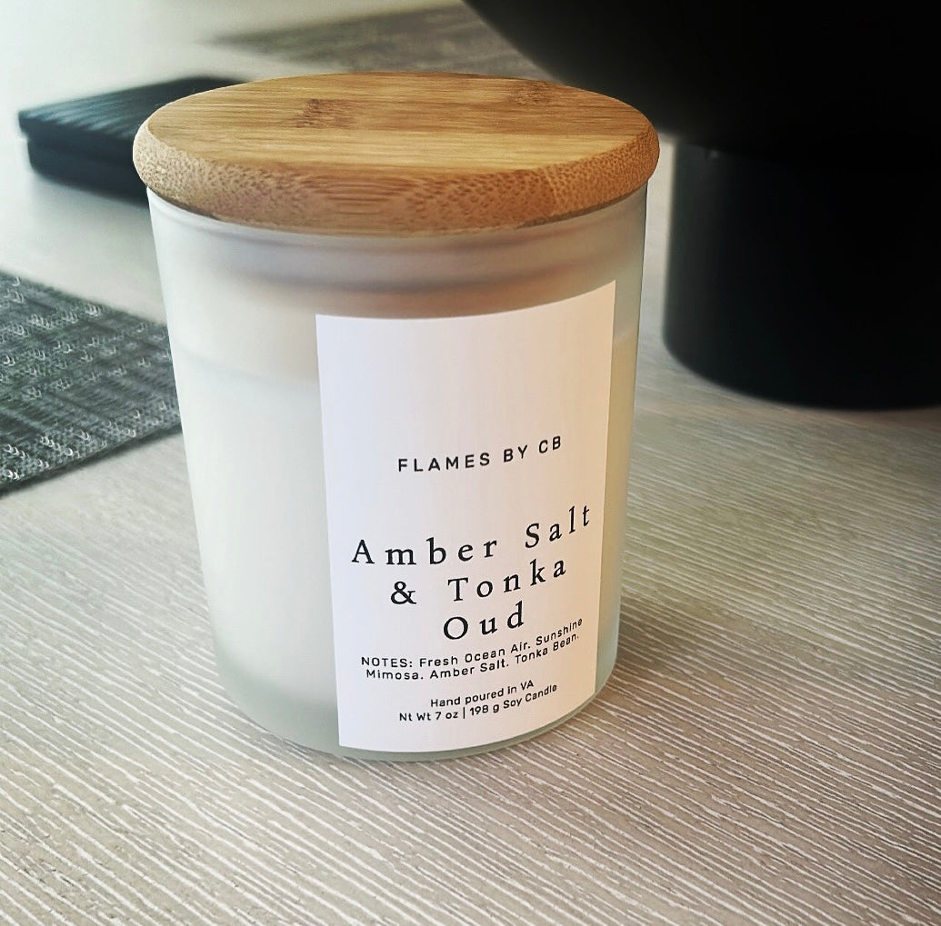 Amber Salt & Tonka Oud Candle