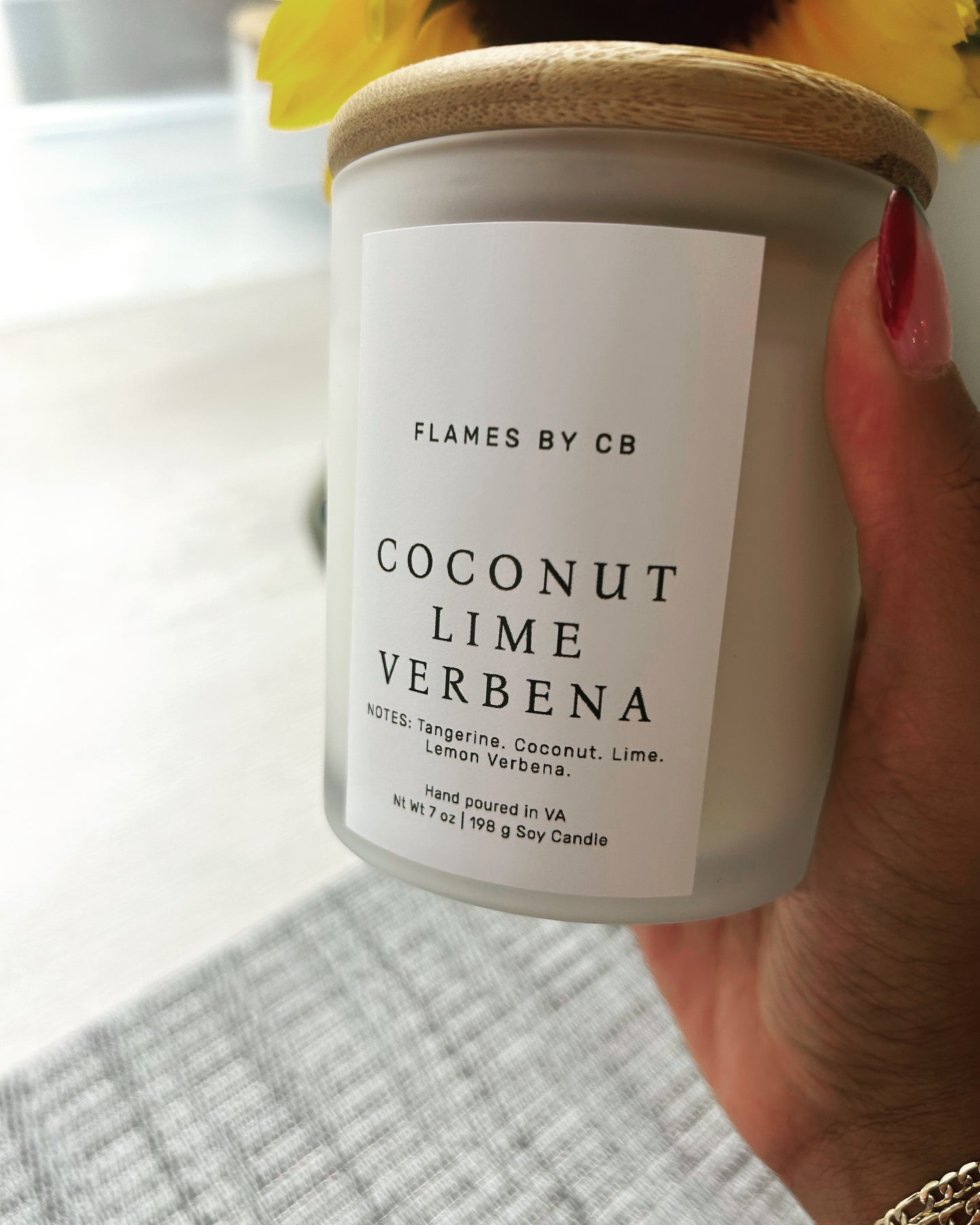 Coconut Lime Verbena Candle